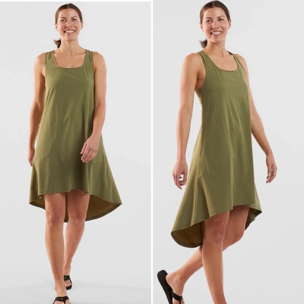 Title Nine Dune High Low Dress - Picture 4 of 16